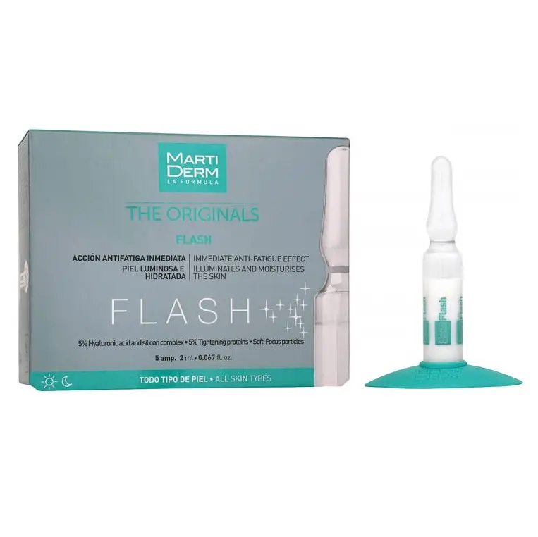 Ампули MartiDerm The Originals Flash Ampoules, 5 х 2 мл - фото 1
