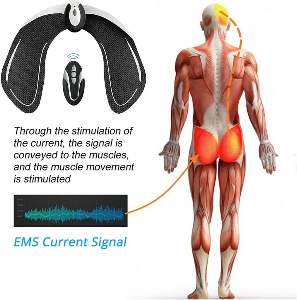 Стимулятор черевної порожнини Ben Belle Hip Trainer Electronic Smart Training Portable Muscle Toner Hip Trainer for Me - фото 2