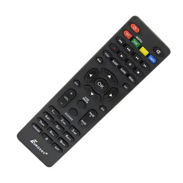 Ресивер Супутниковий та Т2 тюнер комбінований DVB-S2/T2/С Eurosky ES-19 HD Combo чорний - фото 3