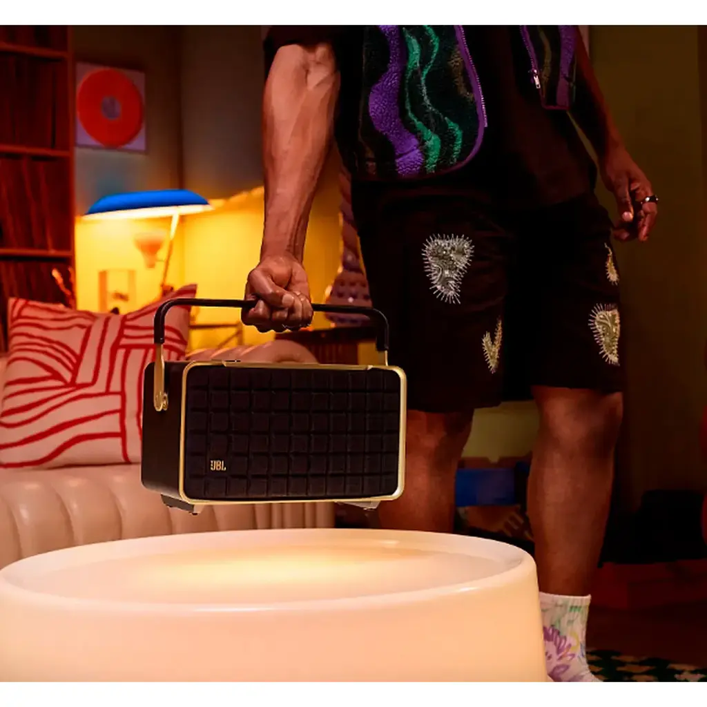 Акустическая система JBL Authentics 300 (JBLAUTH300BLKEP) [103302] - фото 17