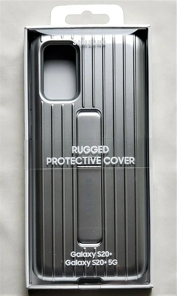 Чохол протиударний Protective Rugged Standing Cover EF-RG985CSEGRU із підставкою для Samsung Galaxy S20 Plus (6.7") Silver - фото 5