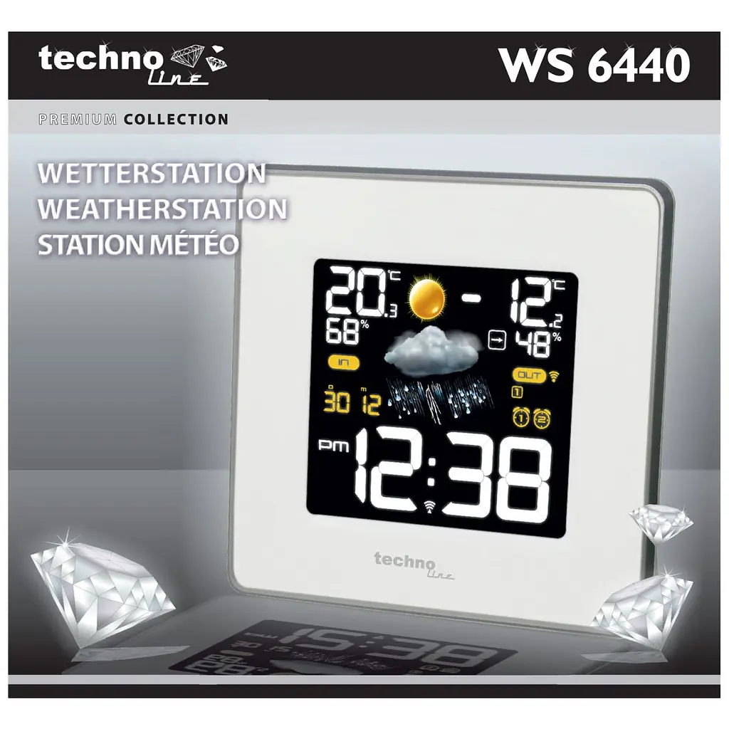 Метеостанція Technoline WS6440 White (WS6440) - фото 6