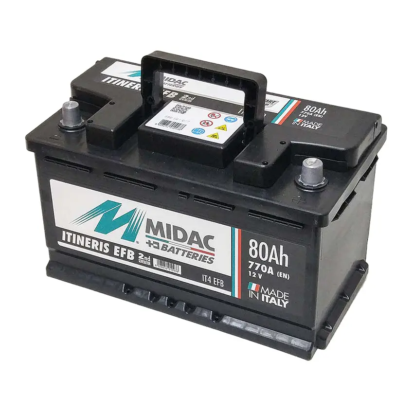 Аккумулятор 6СТ-80A MIDAC ITINERIS EFB START STOP, 12V, 80Ah, R EN770А - фото 3