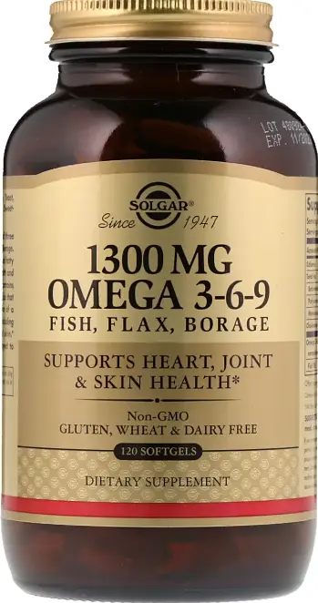 Омега 3-6-9 Solgar Omega 3-6-9 120 гел капс