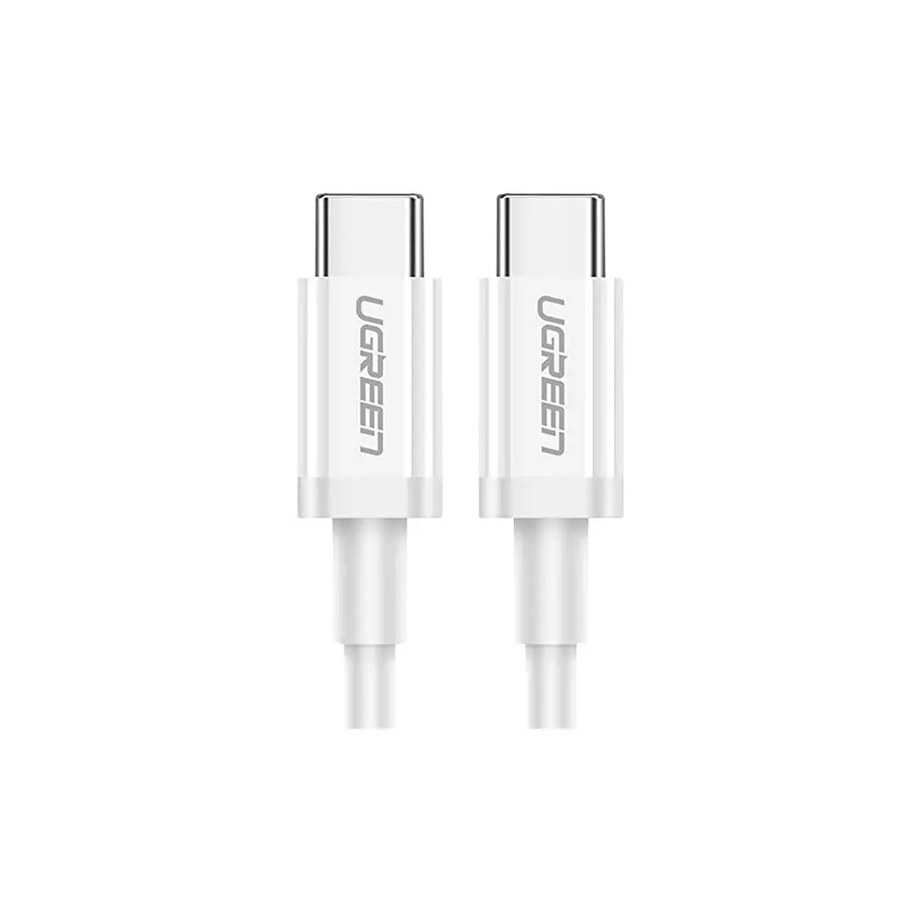 Дата кабель USB-C to USB-C 2.0m 18W US264 White Ugreen (60520) - фото 2