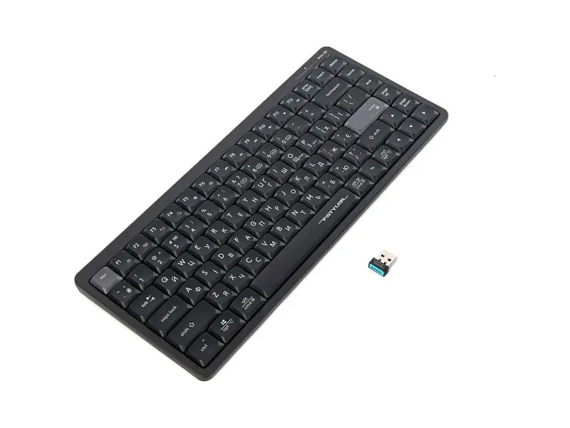 Клавіатура A4Tech Fstyler FBX53C Black - фото 3