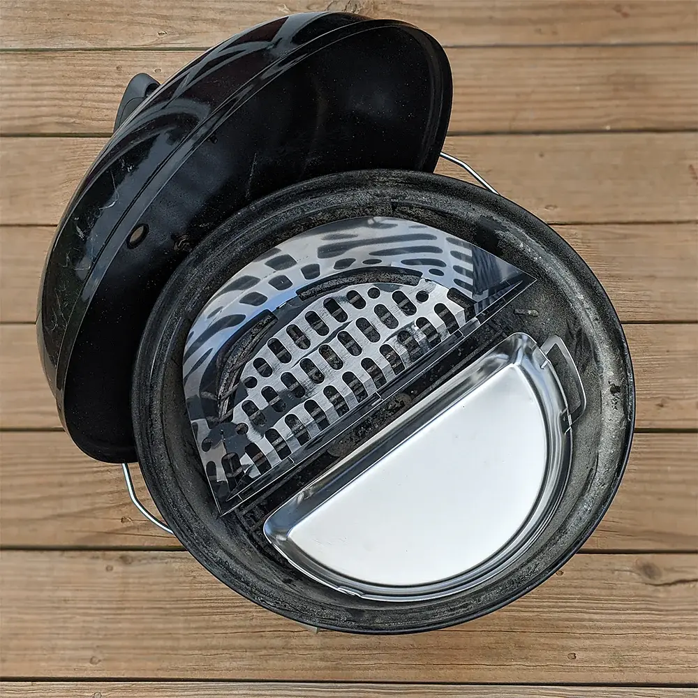 Піддон сталевий Slow 'N Sear Mini Drip Pan для грилів 47 см - фото 3