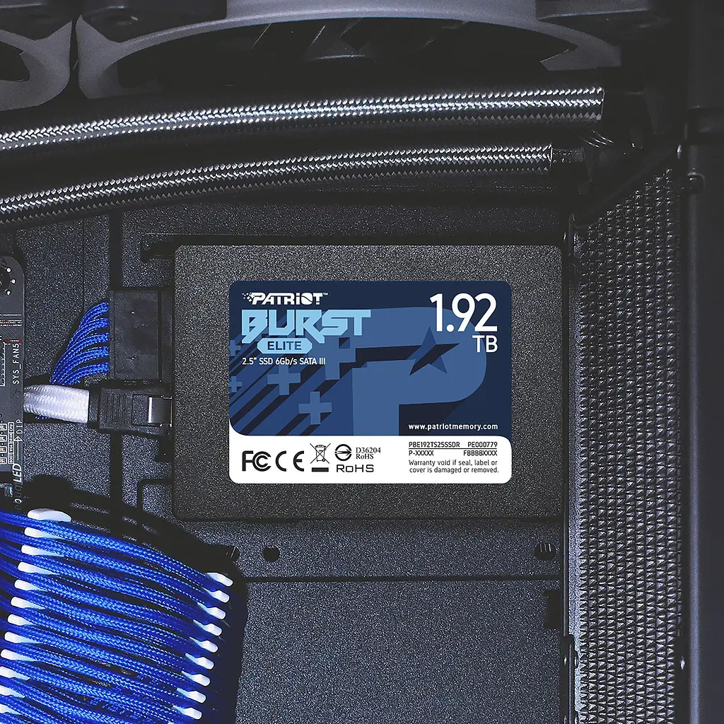 SSD накопичувач Patriot Burst Elite 1.92TB (PBE192TS25SSDR) [153433] - фото 5