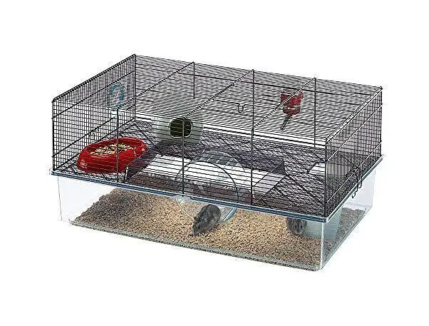 Клітка для гризунів Ferplast Milos Large сіра 58х38х30.5 см 57010617 - фото 6