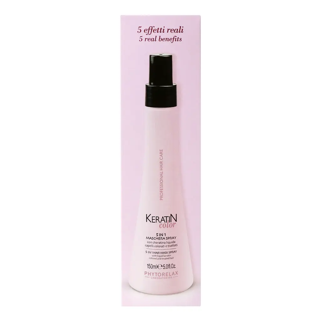 Маска-спрей Phytorelax Keratin Color 5 в 1 для окрашенных волос, 150 мл (6025280) - фото 3