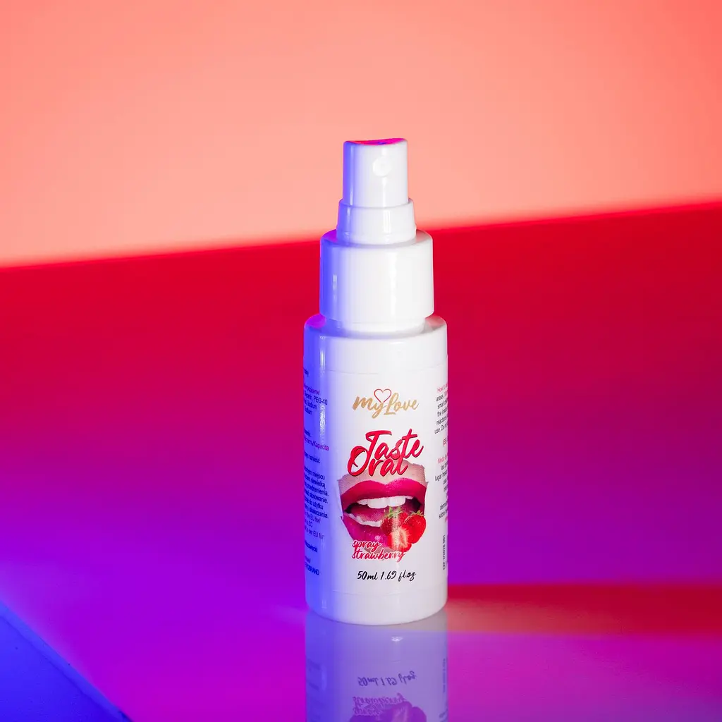 Оральний спрей - MyLove Taste Oral Spray Strawberry, 50 мл - фото 3