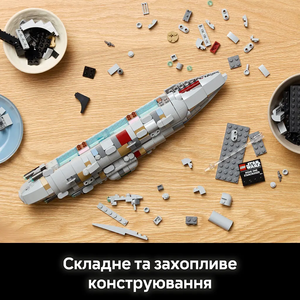 Конструктор LEGO Star Wars Зоряний крейсер Дім один 559 деталей (75405) - фото 8