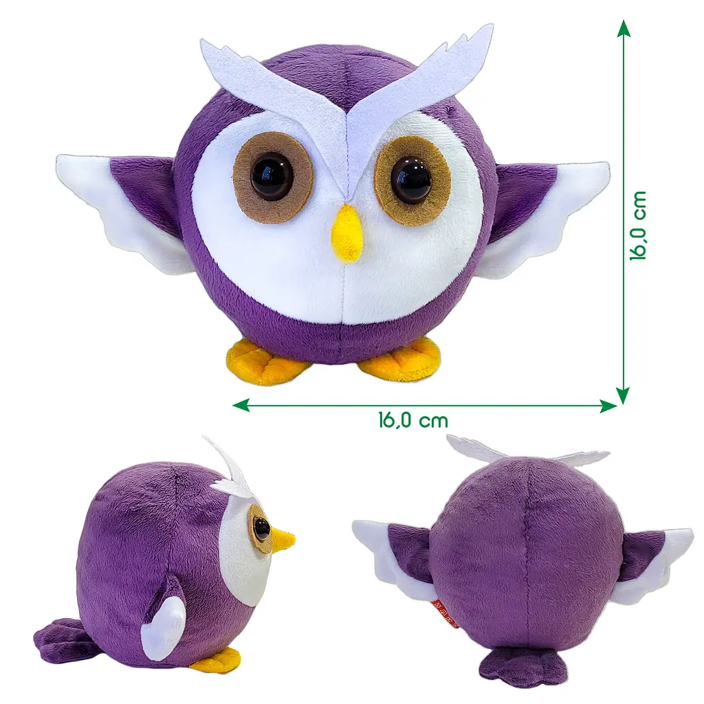 Іграшка м'яконабивна Macik Круглик Сова (МС 080501-12) - фото 2