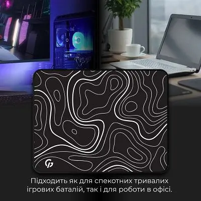 Килимок для мишки GamePro Speed/Control Black (MP145AB) - фото 7