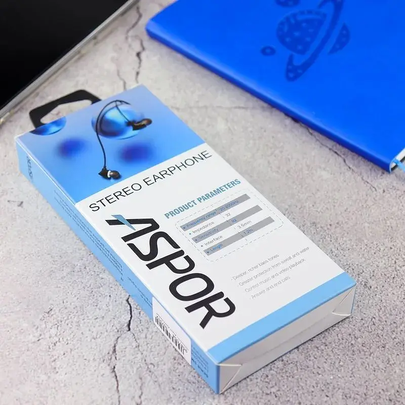 Навушники Aspor A209 чорні - фото 5