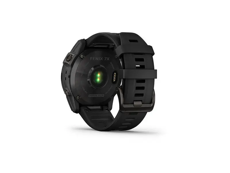 Смарт-годинник Garmin Fenix 7X Sapphire Solar Carbon Gray DLC Titanium with Black Band (010-02541-10/11) - фото 10