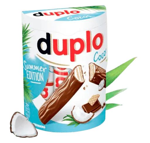 Батончики Ferrero Duplo Cocos 10 шт, 182 г - фото 2