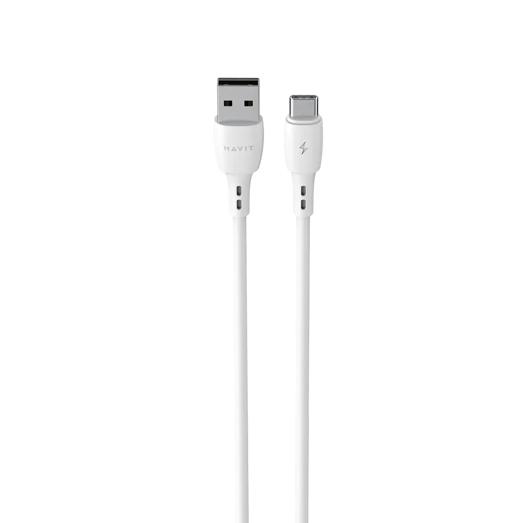 Кабель USB - USB-C HAVIT CB620C-L 3A 2м White HAVIT (29246-000) - фото 3