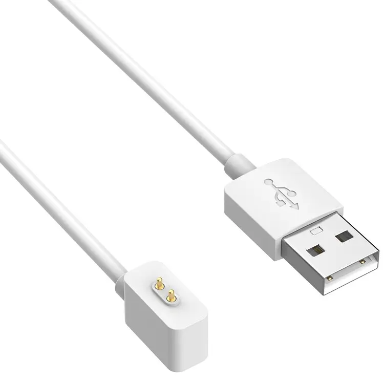 Магнітний USB-кабель Primo зарядний пристрій док-станція для Xiaomi Redmi Watch 3/Watch 2 White - фото 4