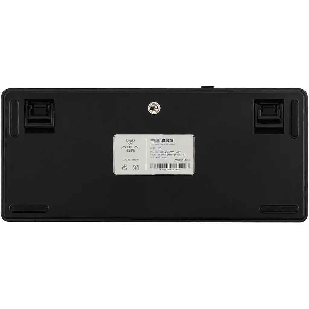 Клавіатура Aula F75 Gasket Reaper Switch Hot-Swap RGB Black/Gray (6948391209913) [161707] - фото 15