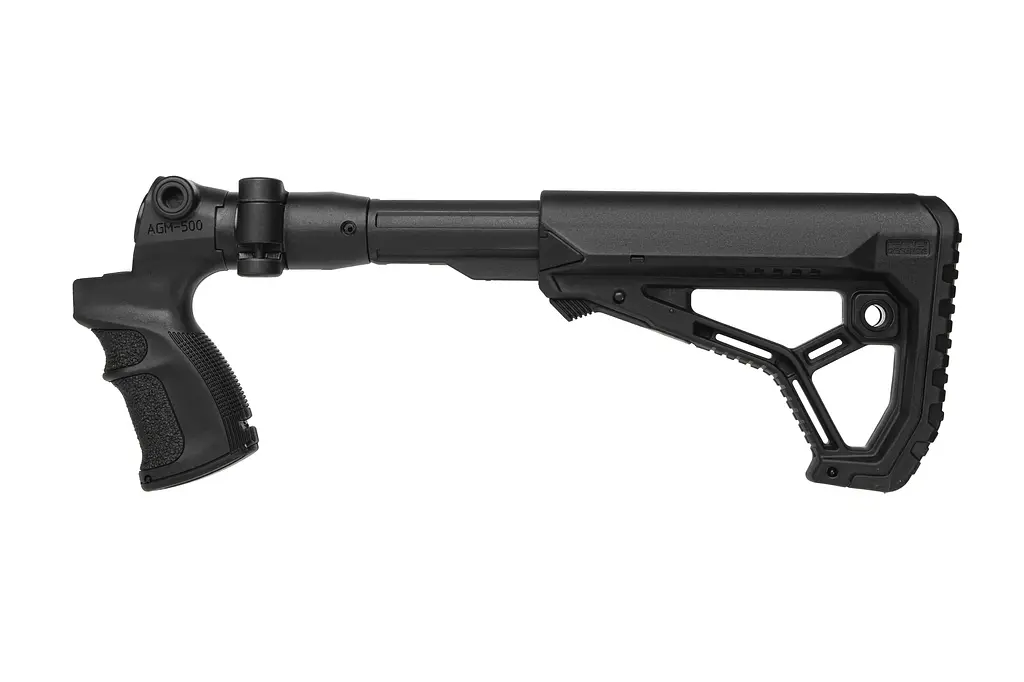 Приклад складной с пистолетной рукояткой Fab Defense для Mossberg 500 черный AGMF500FK - фото 5