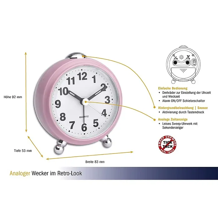 Будильник TFA 60103016 - фото 3