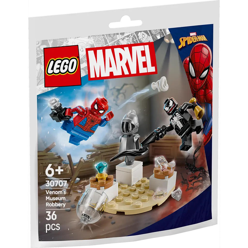 Конструктор LEGO Super Heroes Marvel Ограбление музея Веномом 36 деталей (30707) - фото 3