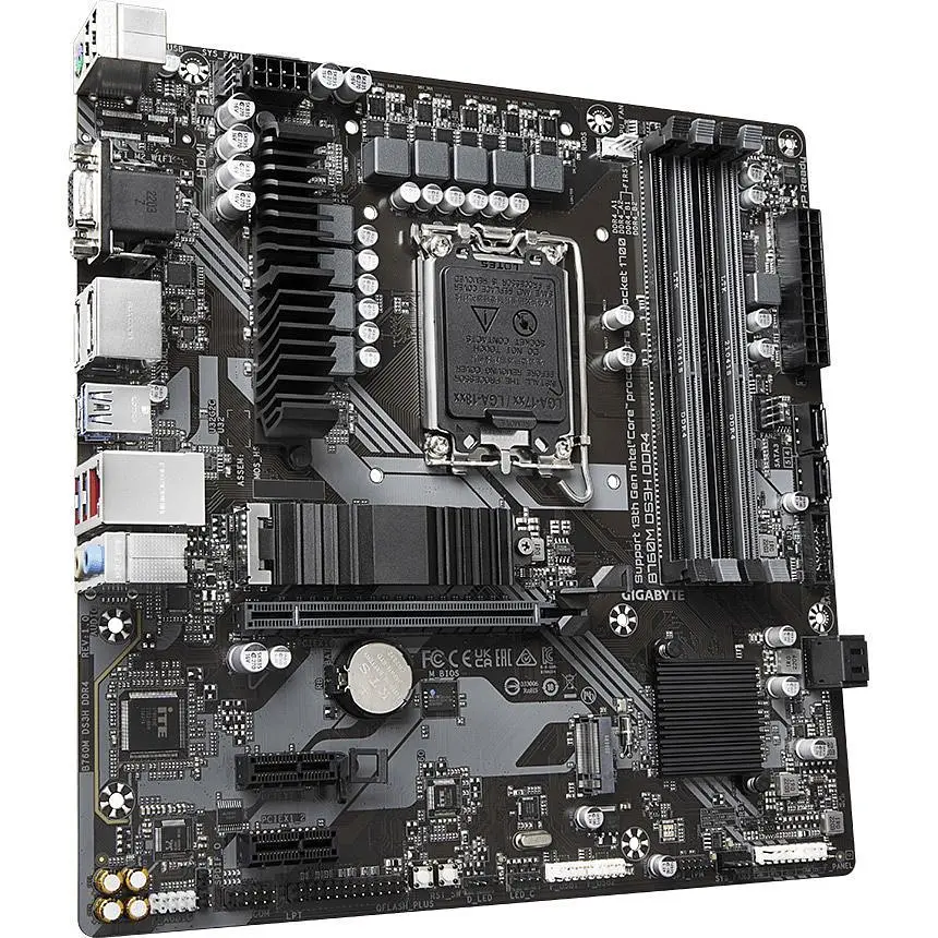 Материнська плата Gigabyte B760M DS3H DDR4 [146924] - фото 5