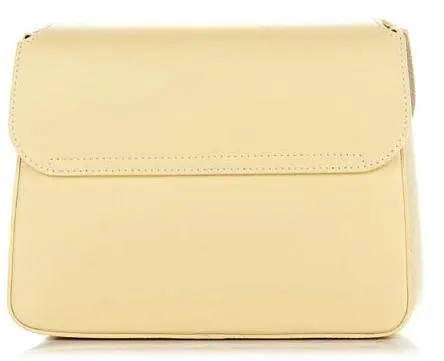 Шкіряний клатч Genuine Leather Жовтий - фото 2