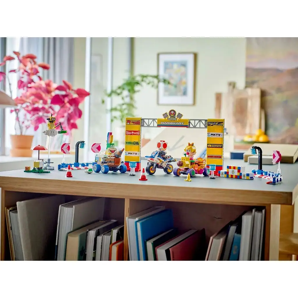 Конструктор LEGO Super Mario Mario Kart Набір Baby Peach & Grand Prix 823 деталі (72036) - фото 8