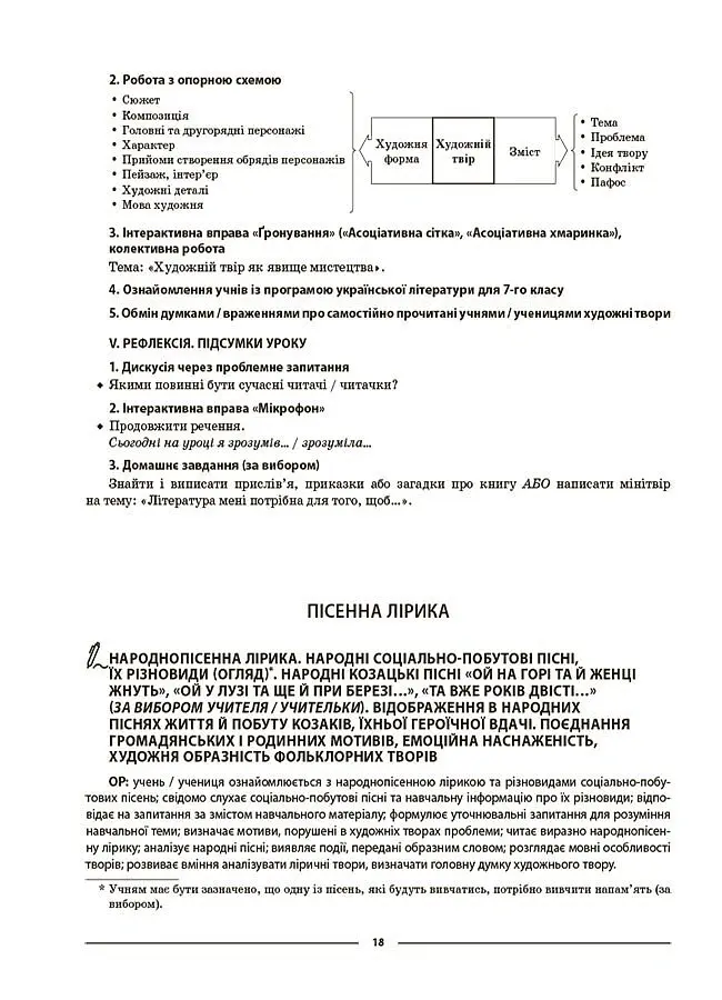 Матеріали до уроків. Українська література. 7 клас - Ольга Куцінко - фото 8