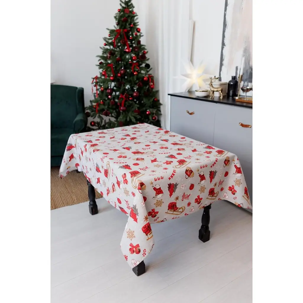 Скатерть Прованс Noel 180 x 136 см (42174) - фото 2