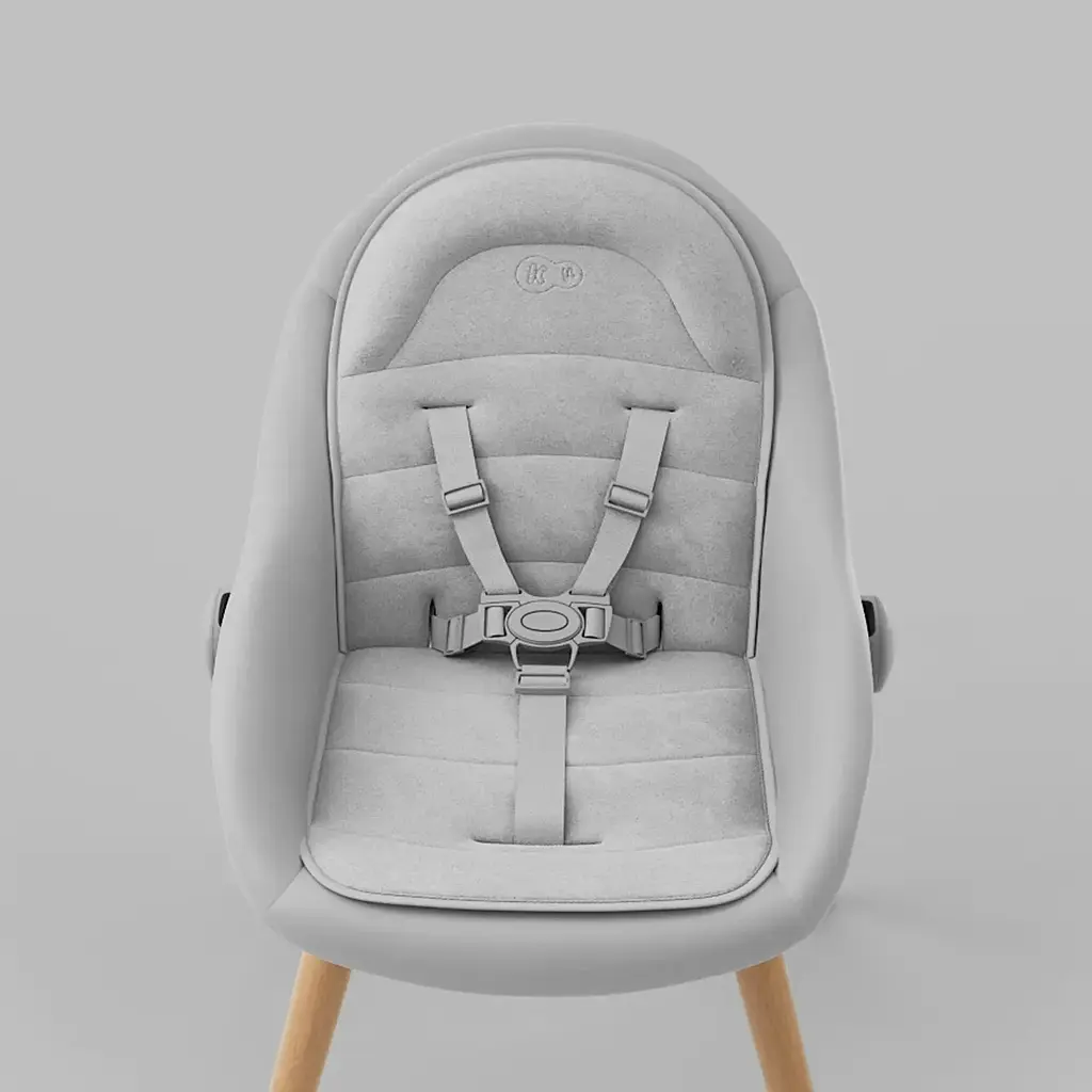 Стільчик для годування 2 в 1 Kinderkraft Fini Up Grey (KHFINIUPGRY0000) - фото 4