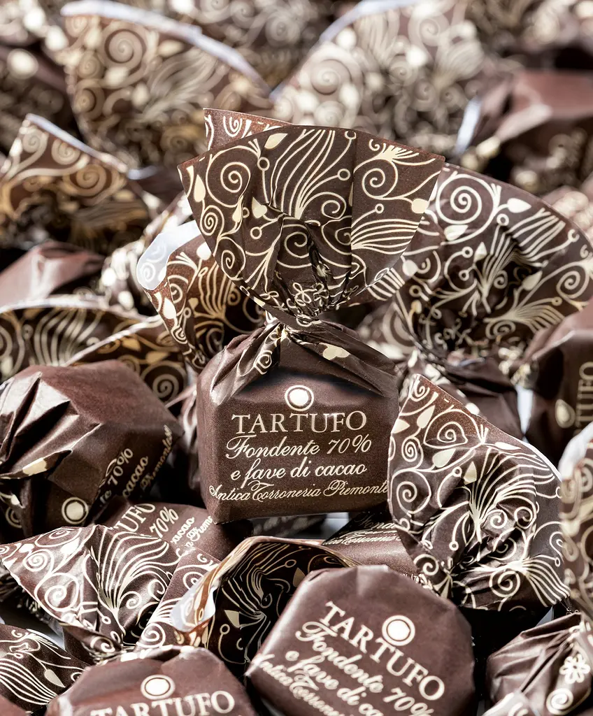 Конфеты Antica Torroneria Piemontese Tartufo 70% 200 г (873301) - фото 3