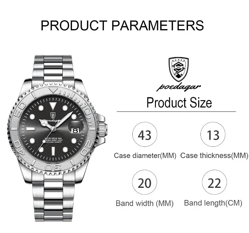 Годинник Poedagar Pilot - фото 6