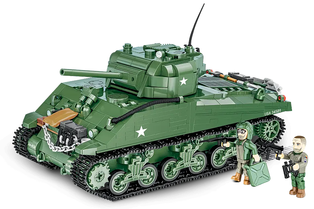 Конструктор COBI танк M4A3 SHERMAN 2570 - фото 2