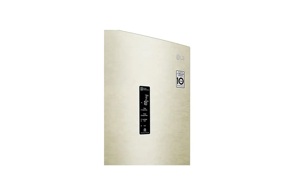 Холодильник LG GA-B509MEQZ 203х68х60см 2 дв холодильне відділення 277 л морозильне відділення 107 л A++ NF Лін Диспл зовнішній Бежевий (GA-B509MEQZ) - фото 6