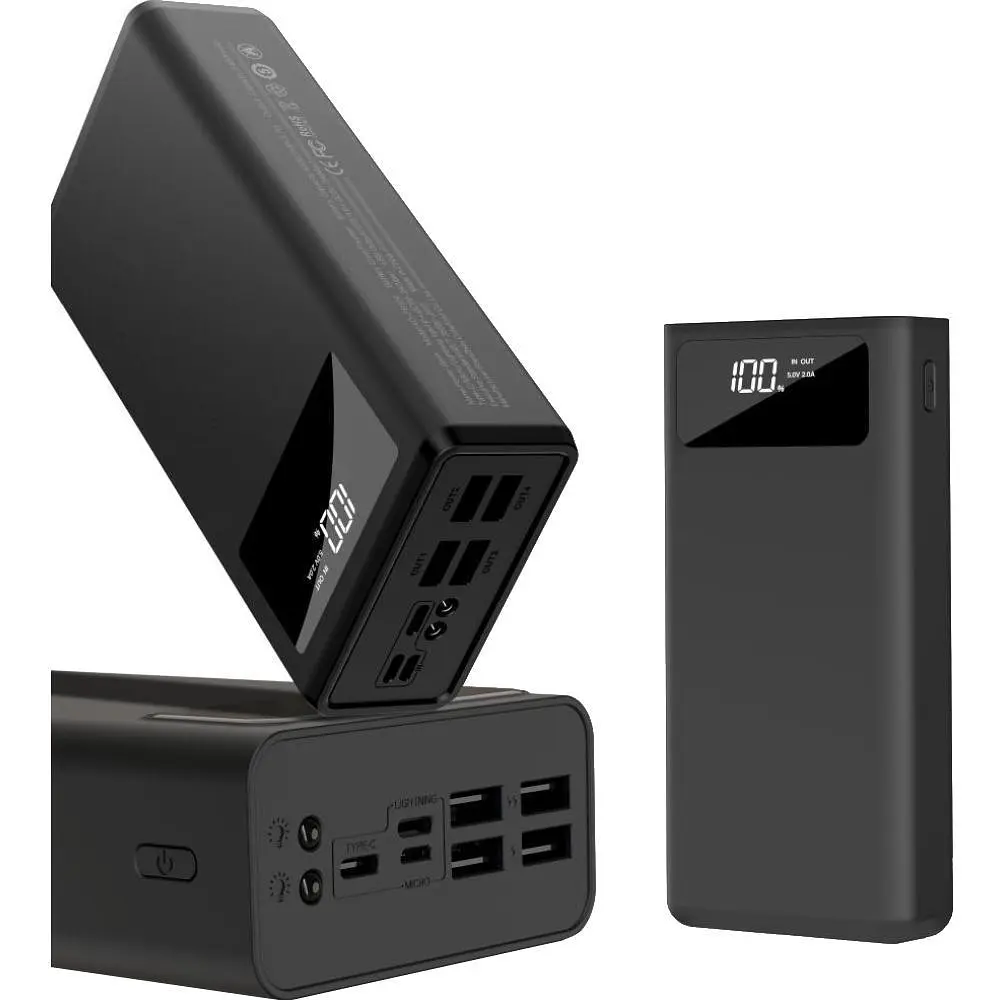 Додаткова батарея - портативний акумулятор XO PR125 37W 50000 mAh - фото 5