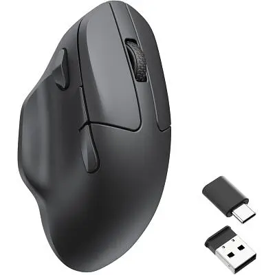 Комп'ютерна мишка Keychron M7 Wireless/Bluetooth/USB Black (M7-A1) - фото 7