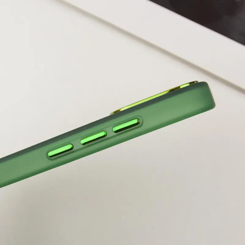 Чохол TPU+PC Lily with MagSafe для Apple iPhone 14 Pro Max (6.7) Army Green - фото 7