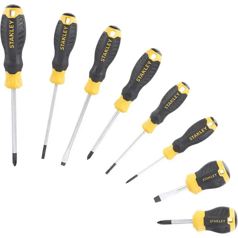 Набір викруток Stanley Cushion Grip S/Driver 8 шт. (STHT16167-0) - фото 2