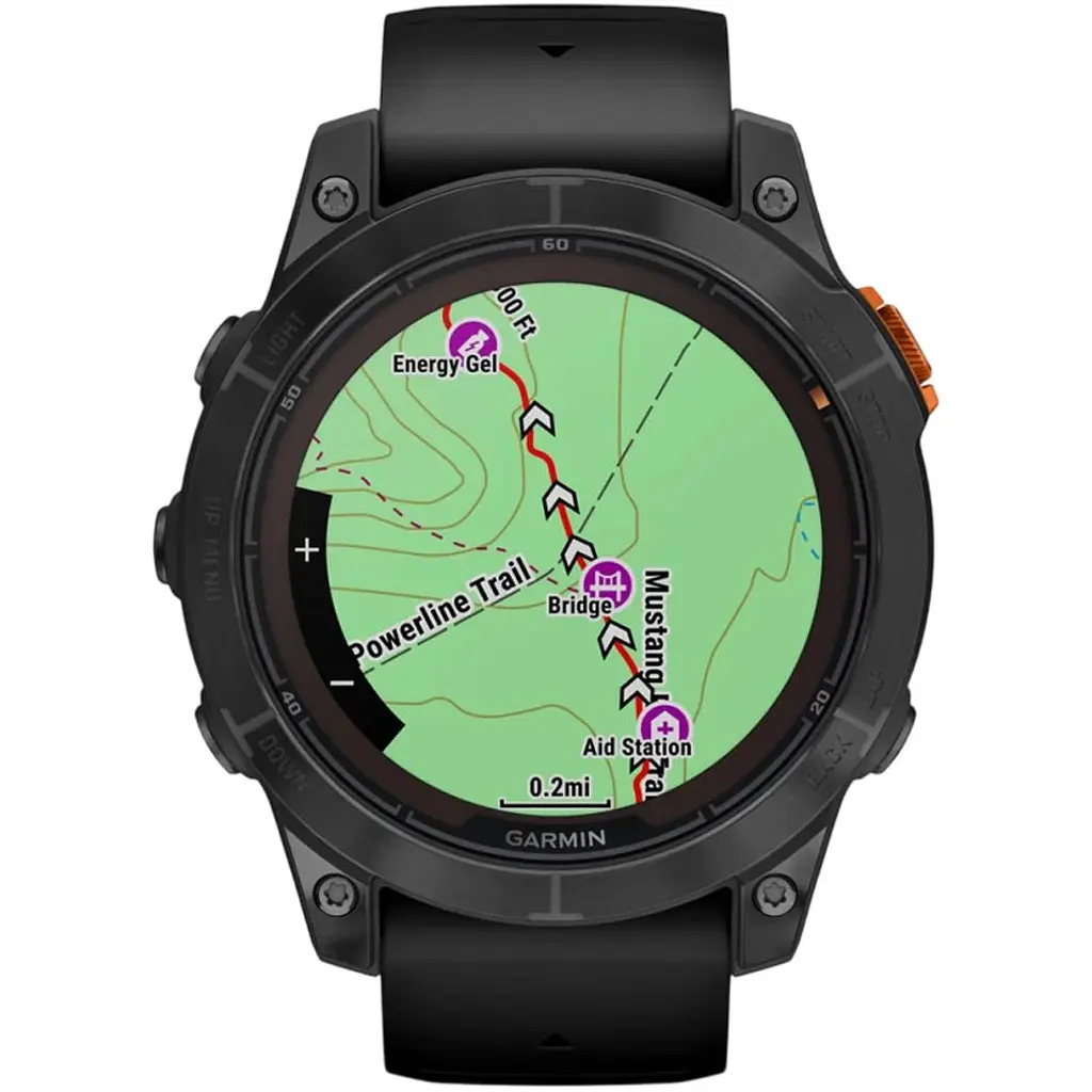 Смарт-годинник Garmin Fenix 7 Pro Solar (No Wi-Fi) Slate Gray with Black Band (010-02777-02) [173307] - фото 5