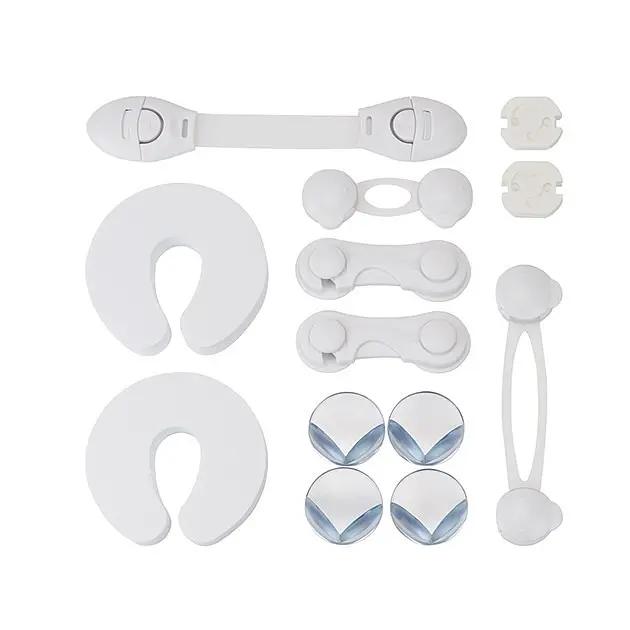 Комплект дитячого захисту MBM Kids 17 одиниць білий (BS-22 WHITE) - фото 2