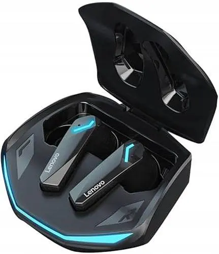 Навушники бездротові ігрові Lenovo GM2 Pro спортивні чорні - фото 3