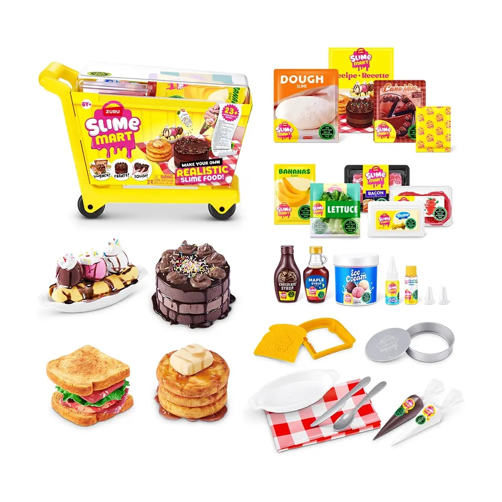 Игровой набор Slime Mart Shopping Cart Тележка вкусностей (15907) - фото 3