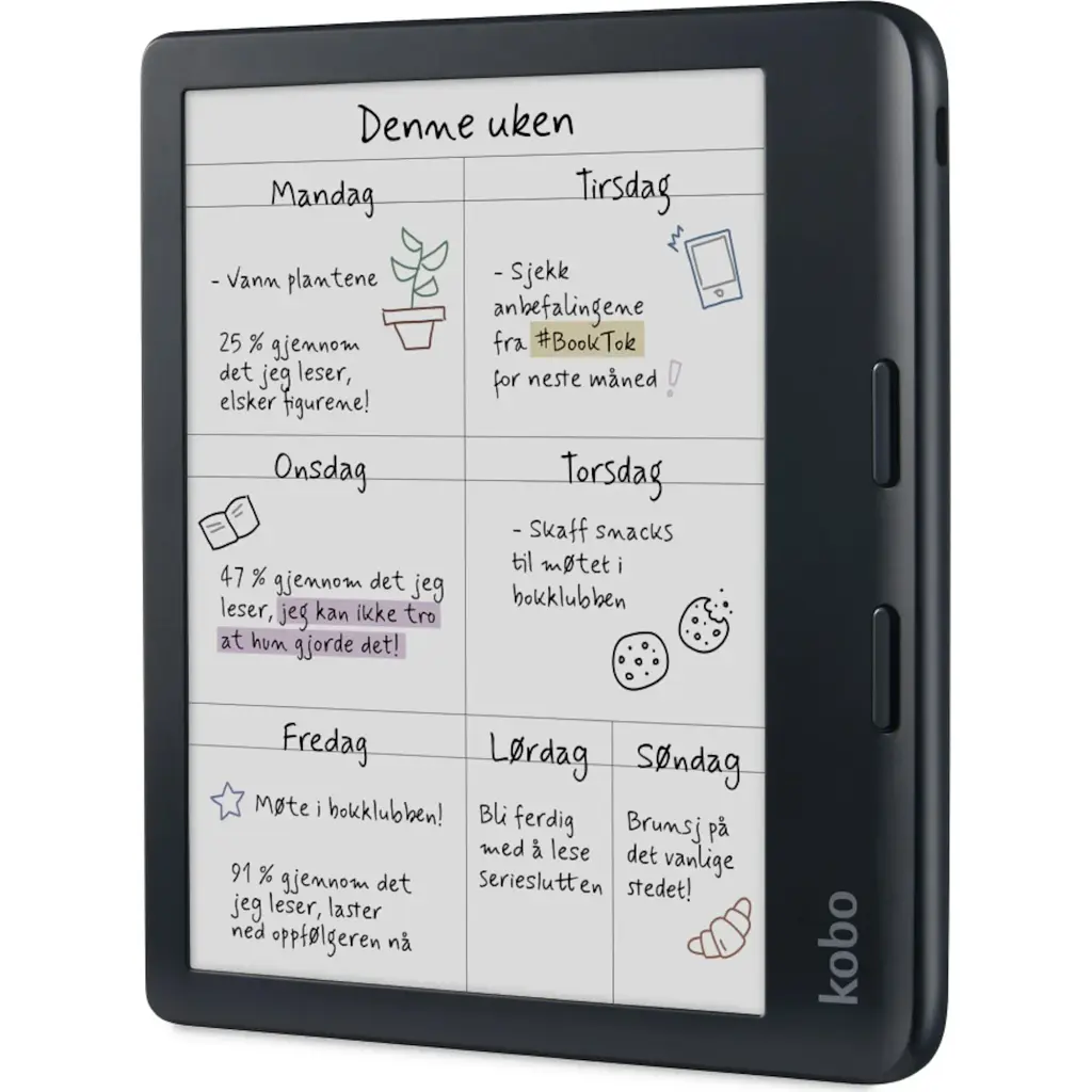 Электронная книга Kobo Libra Colour Black (N428-KU-BK-K-CK) [116851] - фото 3