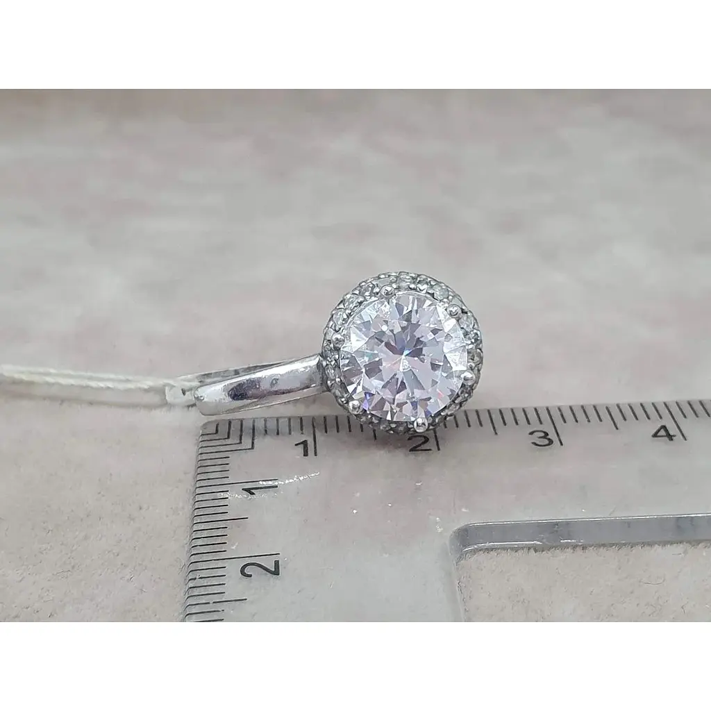 Срібні сережки Агні ДИВО з фианитом. 2608/9Р-CZ - фото 5