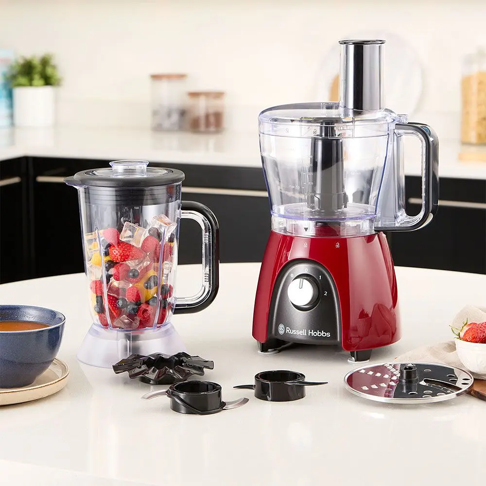 Кухонная машина Russell Hobbs Desire Red 600 Вт красная (27110-56) - фото 5