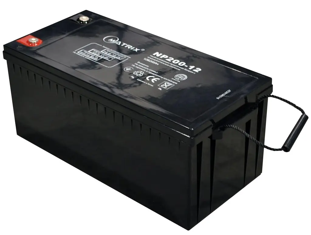 Аккумуляторная батарея для ИБП Matrix AGM VRLA 12 V / 200 А*ч (NP200-12) - фото 2