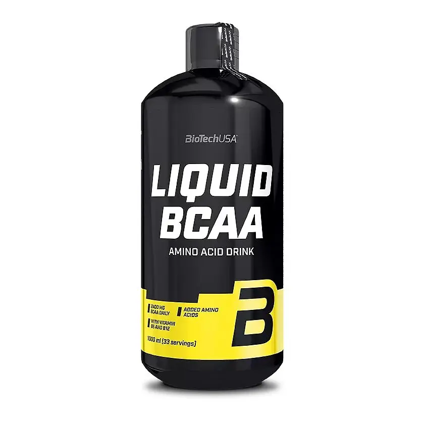 Амінокислота BCAA BioTech BCAA Liquid, 1 л - Лимон